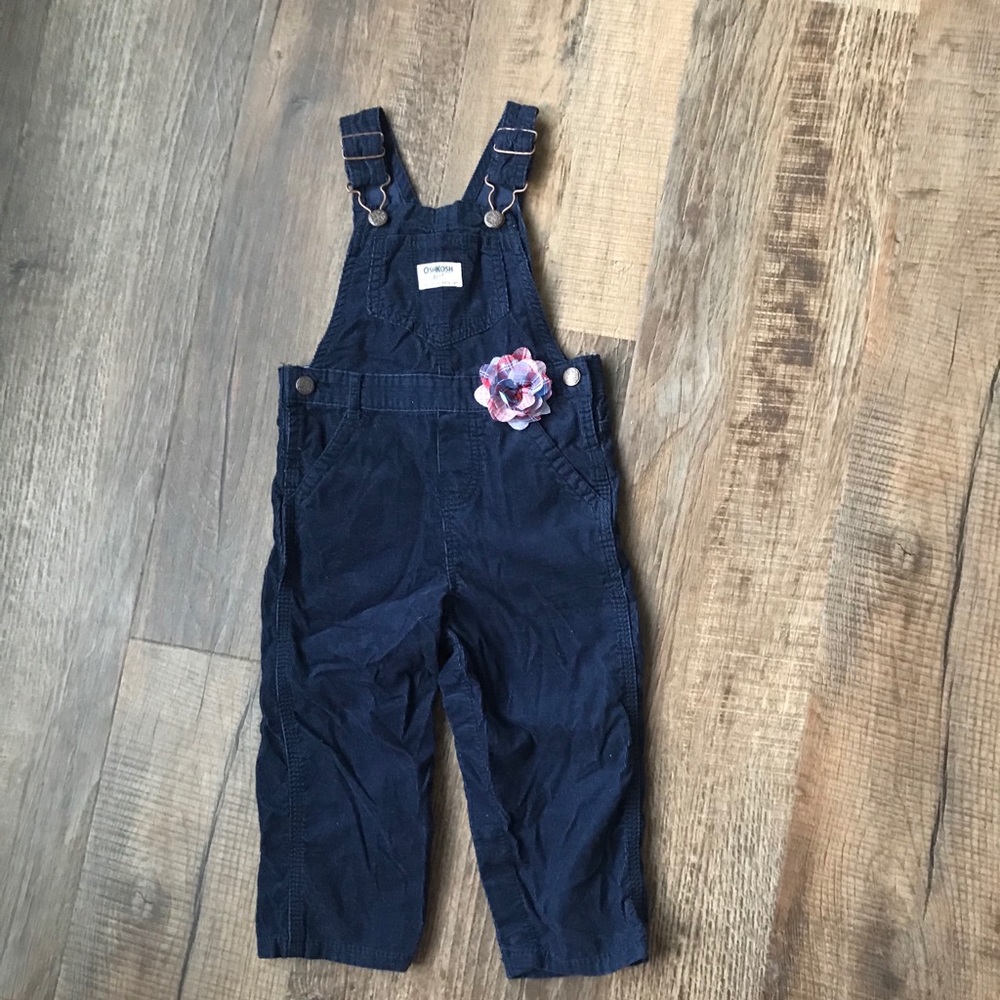 EUC Girls OshKosh B’ Gosh Corduroy Overalls
